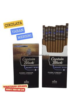 Captain Black Berry Mint SüperSlims ( Dark Crema ) Sigara x10 Paket