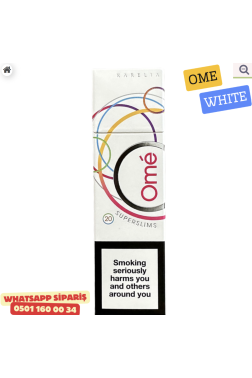 Ome Whıte Süperslim x10 Paket Sigara