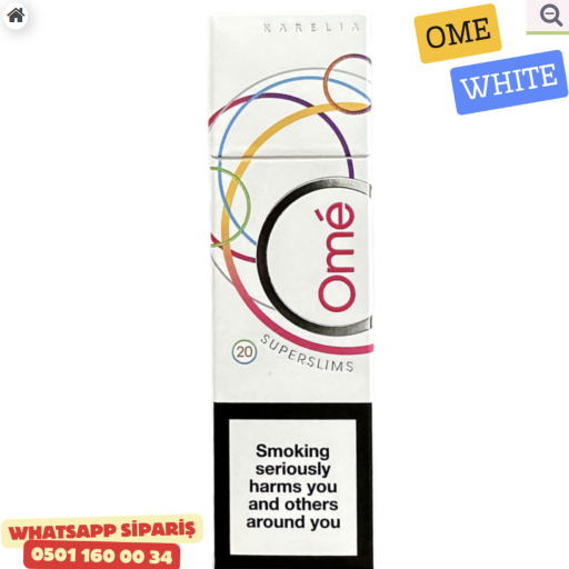 Ome Whıte Süperslim x10 Paket Sigara