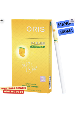 Oris Pulse Mango Mint Süperslims Sigara (Mango Aromalı) x10 Paket