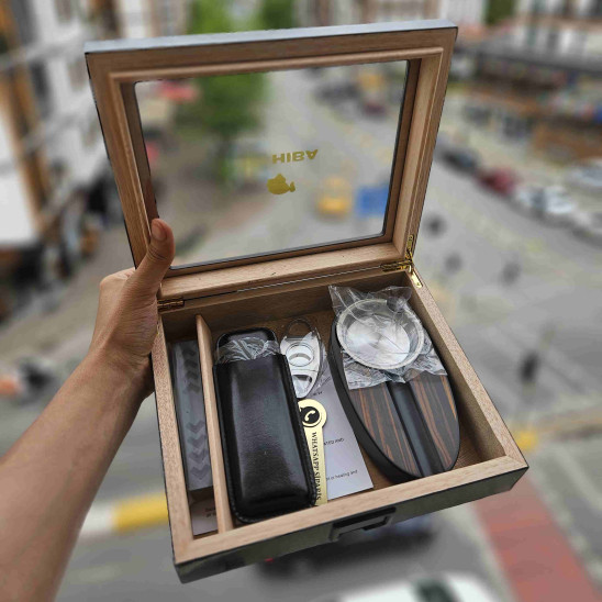 Cohiba Puro Kutusu - Karbon Humidor