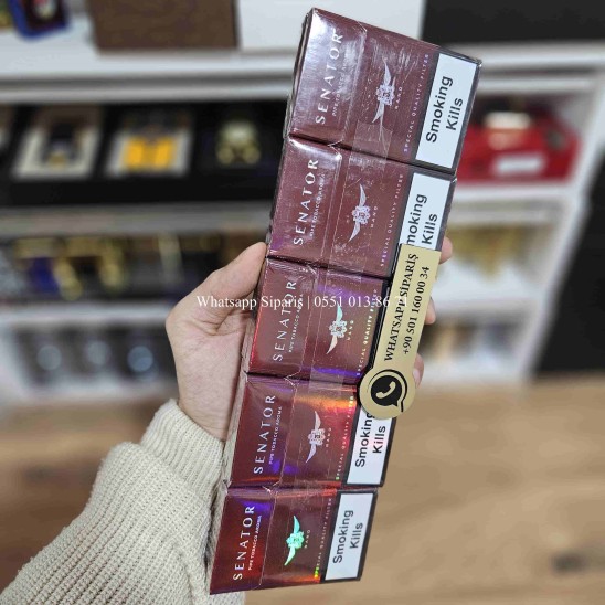 Senator Specıal Strawberry (Çilek) Aroma Sigara x10 Paket