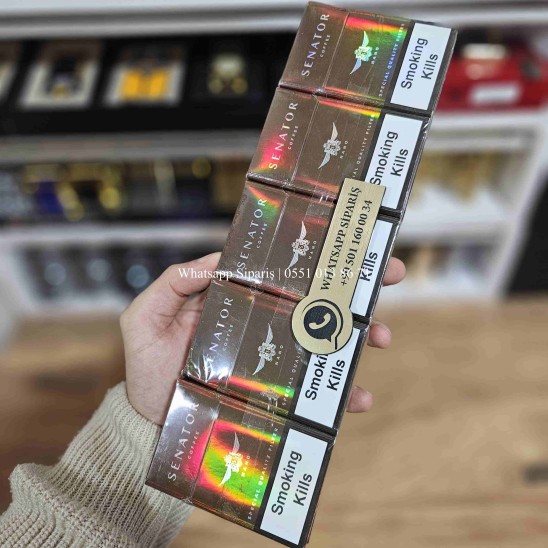 Senator Specıal Coffee (Kahve) Aroma Sigara x10 Paket