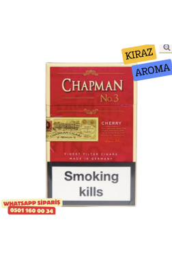Chapman Cherry Tatlı Kiraz Aromalı Sigara x10 Paket