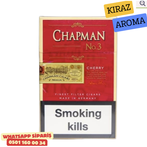 Chapman Cherry Tatlı Kiraz Aromalı Sigara x10 Paket