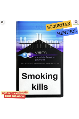 Marlboro Vista Double Fusion Purple Sigara ( Böğürtlen ve Mentol ) x10 Paket