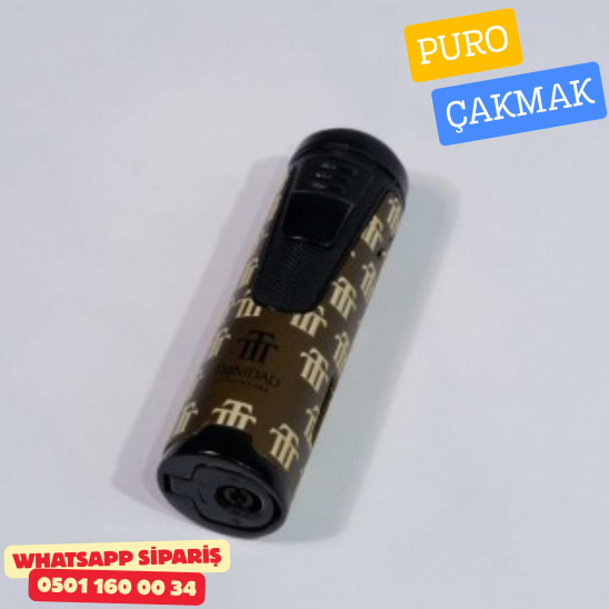 Trinidad Premium Puro Çakmağı – Jet Alevli Lüks Tasarım
