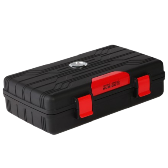 Parmida Seyahat Tipi Mat Siyah Humidor Puro Kutusu