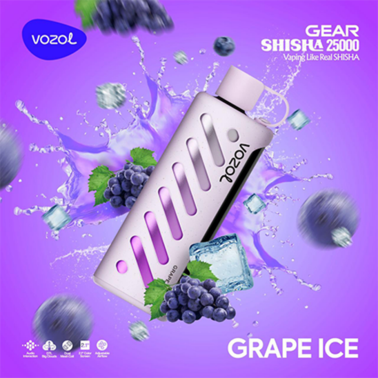 Vozol Gear Grape Ice 25000 PUFF
