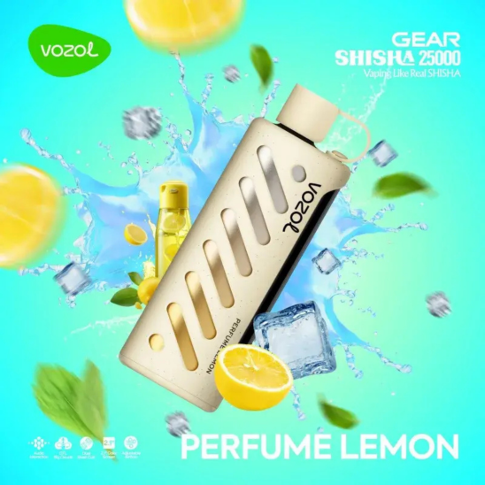 Vozol Gear Perfume Lemon 25000 PUFF