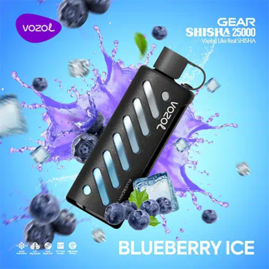 Vozol Gear Blueberry Ice 25000 PUFF