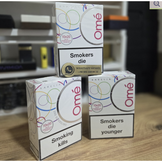 Ome Whıte Süperslim x10 Paket Sigara