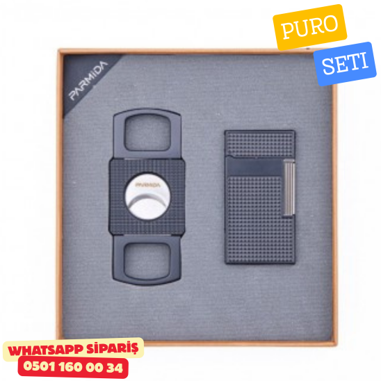 Parmida Puro Seti – Mat Siyah & Gri