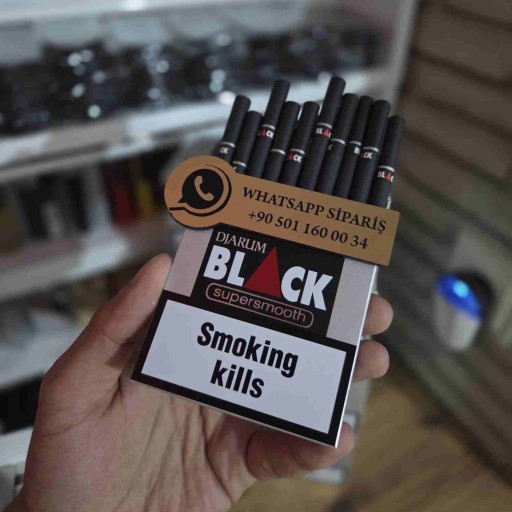 Djarum Black Süpersmooth (Mentollü) Sigara x10 Paket