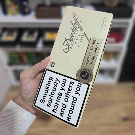 Davidoff Gold Slim Sigara x10 Paket