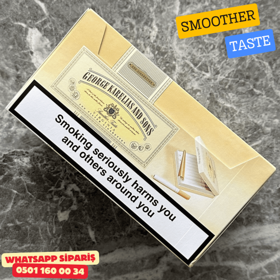 George Karelıas And Sons Smoother Taste Sigara x10 Paket