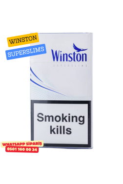 Winston Blue SüperSlims İthal Sigara x10 Paket