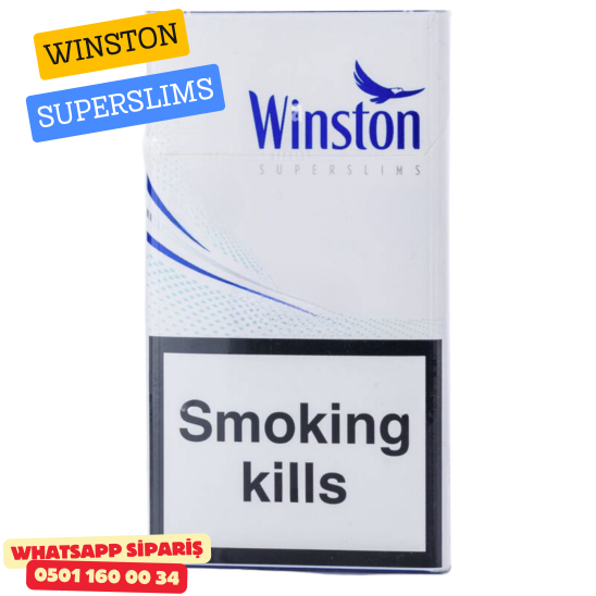 Winston Blue SüperSlims İthal Sigara x10 Paket