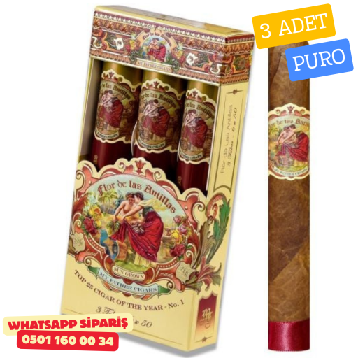 My Father Flor de las Antillas Petaca 3'lü Puro Tubos