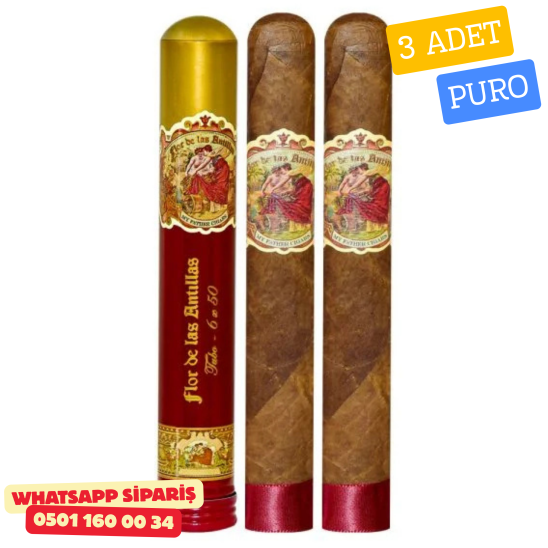 My Father Flor de las Antillas Petaca 3'lü Puro Tubos