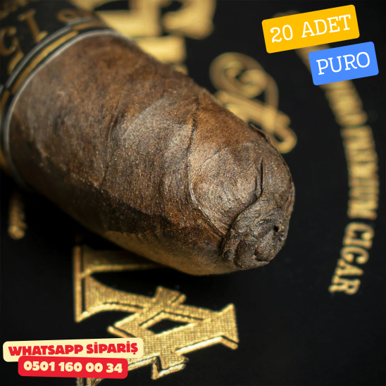 Gurkha Cellar Reserve Limitada 15 Year Maduro Solara Double Robusto 20'li Puro Kutu