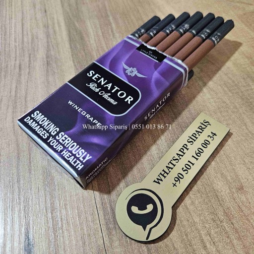 Senator Rich Aroma Wıne Grape İthal Sigara x10 Paket