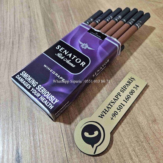Senator Rich Aroma Wıne Grape İthal Sigara x10 Paket