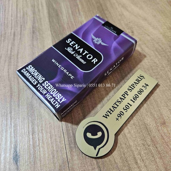 Senator Rich Aroma Wıne Grape İthal Sigara x10 Paket