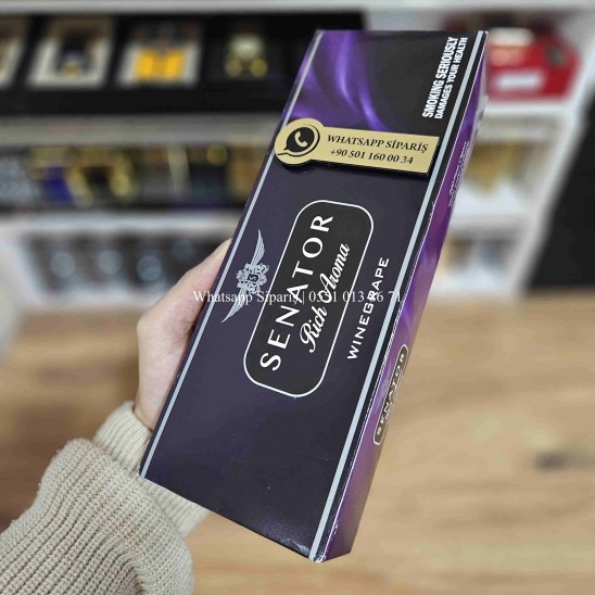 Senator Rich Aroma Wıne Grape İthal Sigara x10 Paket