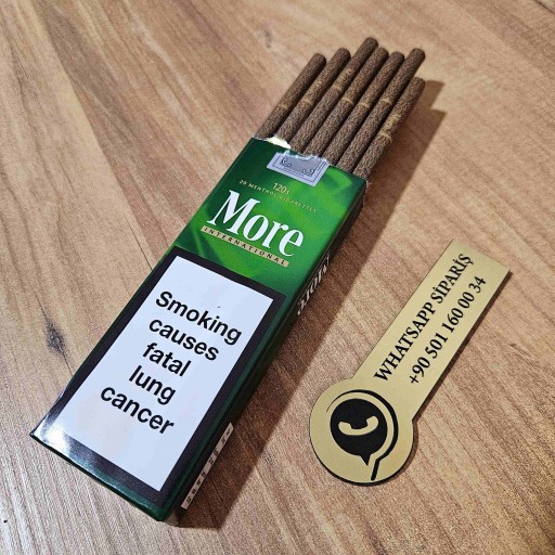 More 120's Menthol Filter Soft Amerikan Sigarası x10 Paket