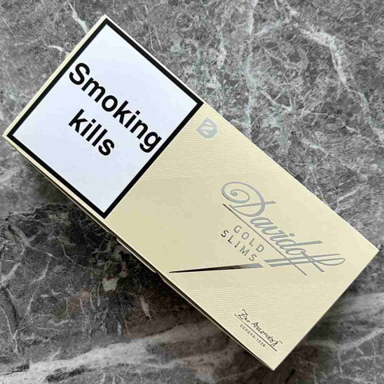 Davidoff Gold Slim Sigara x10 Paket