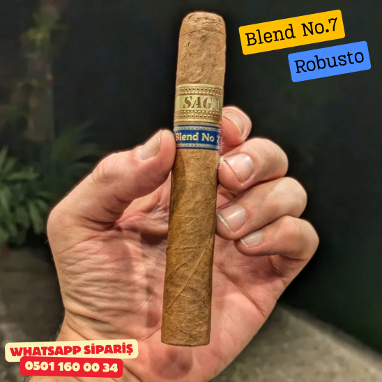 Saga Blend No.7 Robusto - 1 Adet Puro