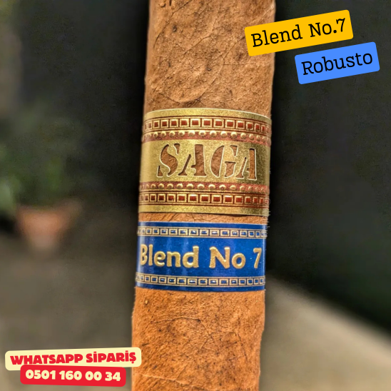 Saga Blend No.7 Robusto - 1 Adet Puro