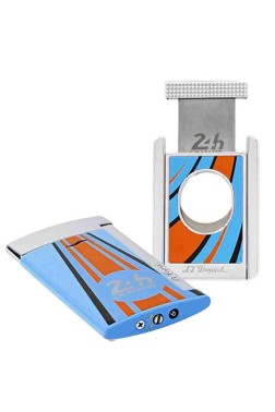 S.T. Dupont Le Mans Slim 7 Çakmak ve Sehpalı Kesici Seti Turuncu / Orange