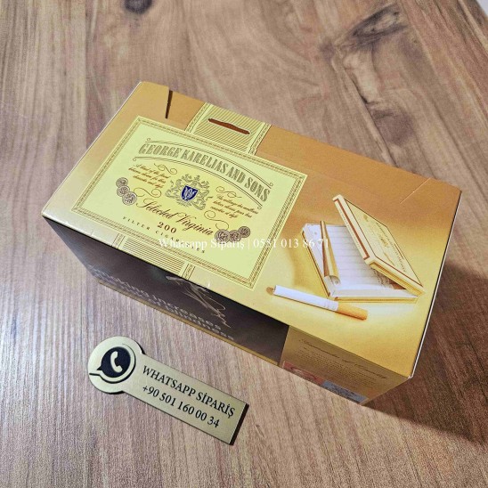 George Karelıas And Sons Selected Virgina Sigara x10 Paket