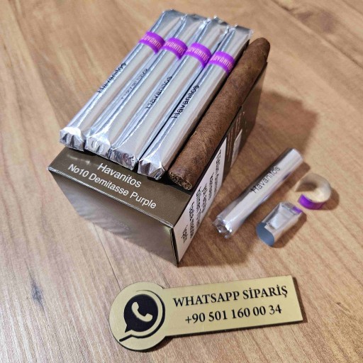 Havanitos No10 Demitasse Purple - Meyve Aromalı 20'li Puro