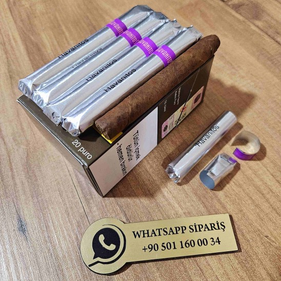 Havanitos No10 Demitasse Purple - Meyve Aromalı 20'li Puro