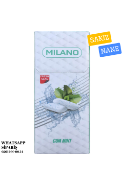 Milano Gum Mint SüperSlim Sigara x10 Paket