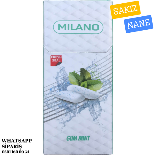 Milano Gum Mint SüperSlim Sigara x10 Paket