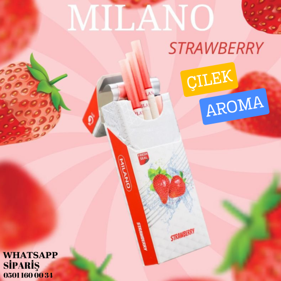 Milano Strawberry SüperSlim Sigara x10 Paket