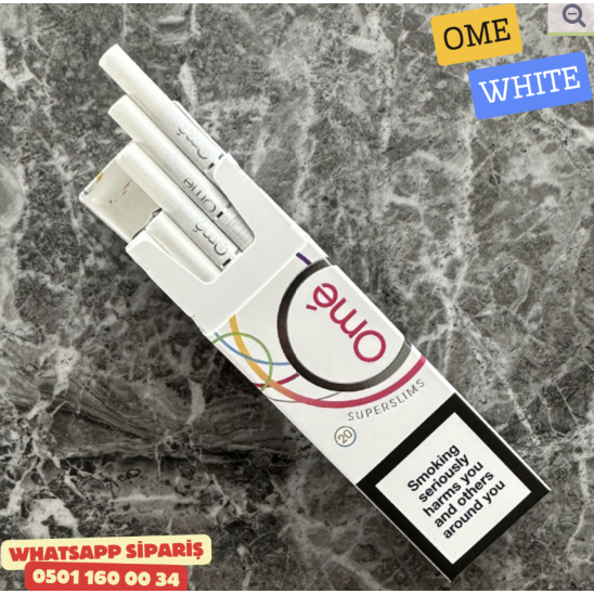 Ome Whıte Süperslim x10 Paket Sigara