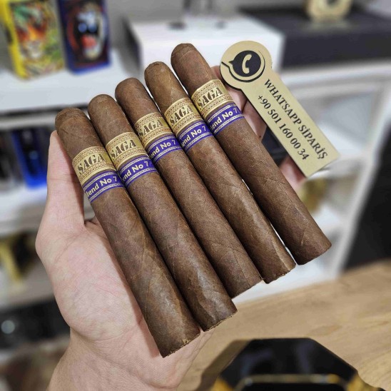 Saga Blend No.7 Robusto - 5'li Puro Paket