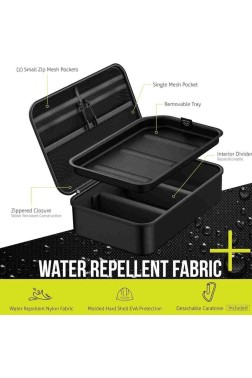 Vaultek Lifepod Fermuarlı Seyahat Humidoru Siyah