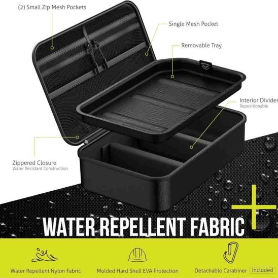 Vaultek Lifepod Fermuarlı Seyahat Humidoru Siyah Vaultek Lifepod Fermuarlı Seyahat Humidoru Siyah