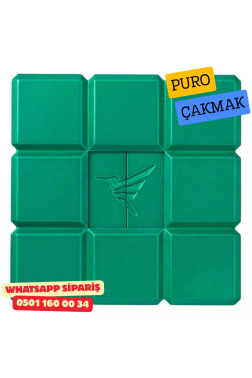 Colibri Heritage Cube Yeşil Çift Alevli Masa Üstü Puro Çakmağı