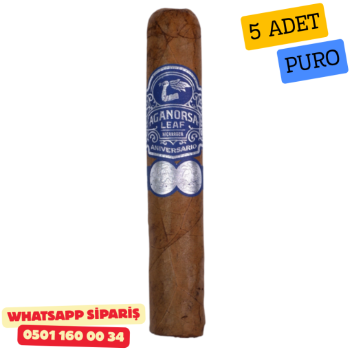 Aganorsa Leaf C Robusto 554 - 5'li Puro Paket