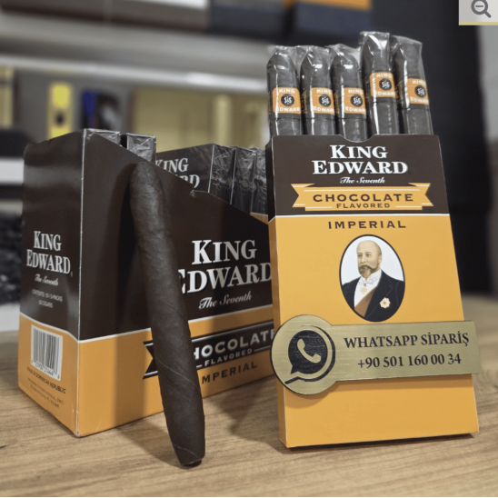 King Edward Chocolate Puro 5li Adet (Çikolata Aromalı) King Edward Chocolate Puro 5li Adet (Çikolata Aromalı)