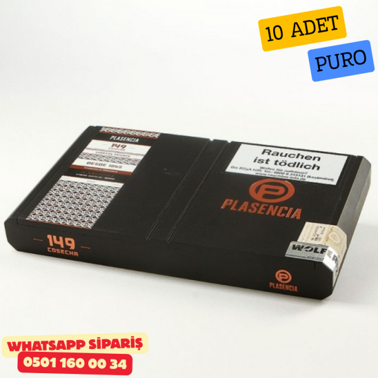 Plasencia Cosecha 149 Santa Fe Gordo 10'lu Puro Kutu Plasencia Cosecha 149 Santa Fe Gordo 10'lu Puro Kutu