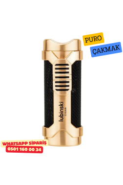 Lubinski 1li Torch Gold Metal Puro Çakmağı