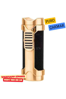 Lubinski 1li Torch Gold Metal Puro Çakmağı